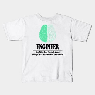 Engineer Brain Kids T-Shirt